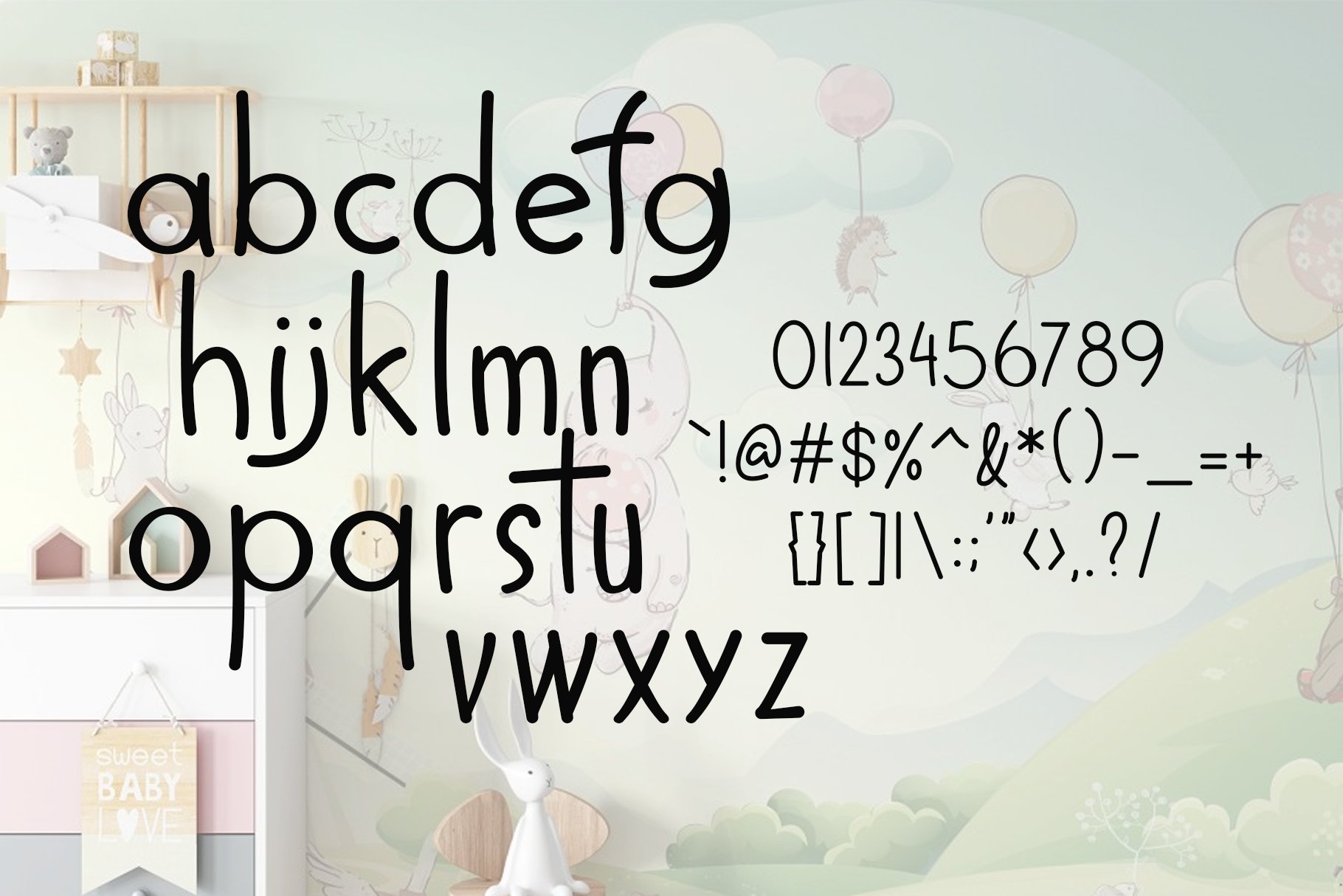 Bhother Kids- Handwritten Font preview image.