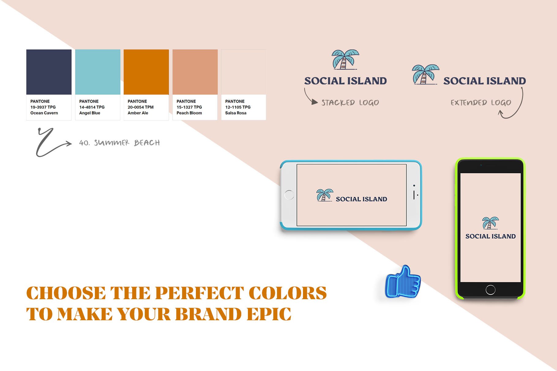 50 Pantone Branding Color Palettespreview image.