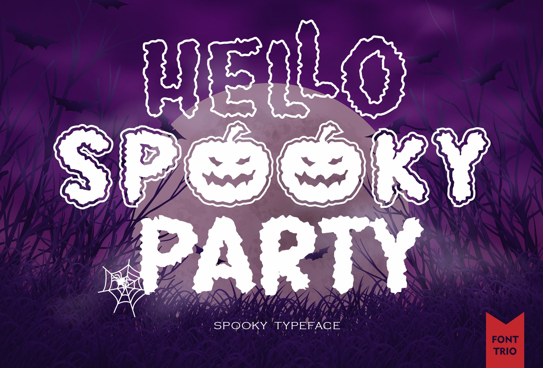 Spooky Party Font | Font Trio cover image.