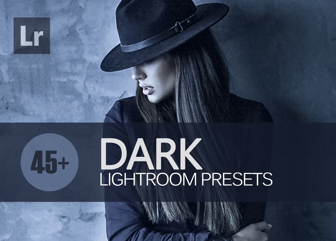 Dark Lightroom Presets bundlecover image.