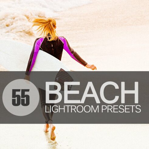 Beach Lightroom Presets bundlecover image.