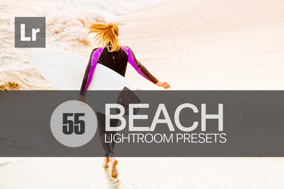 Beach Lightroom Presets bundlecover image.