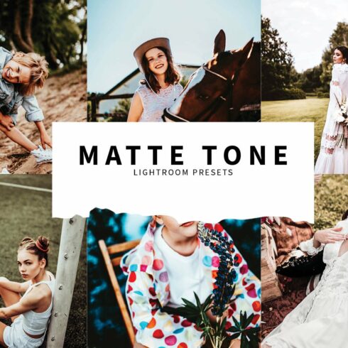 10 Matte Tone Lightroom Presetscover image.