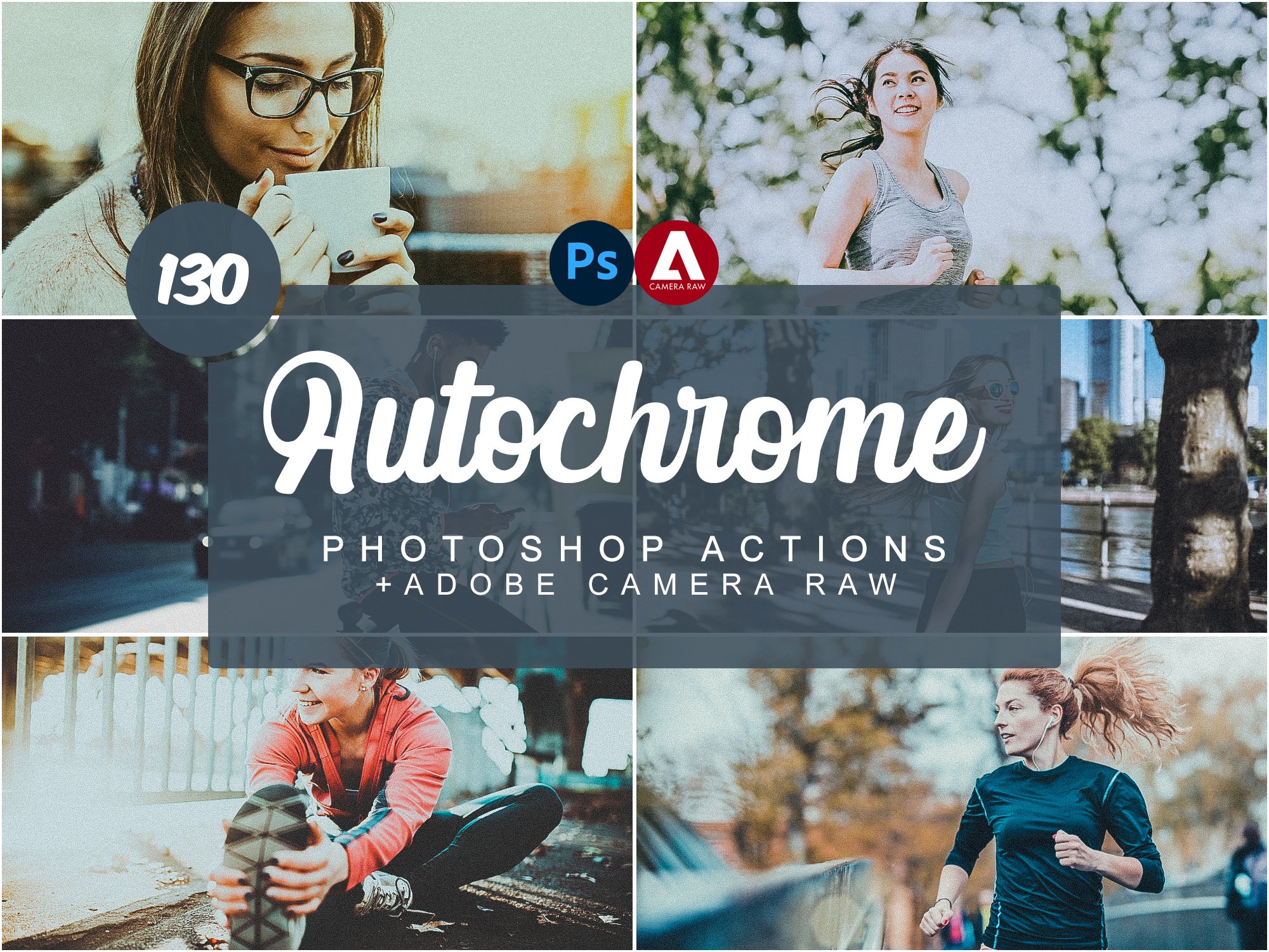 Autochrome Photoshop Actionscover image.