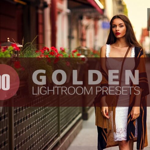 Golden Lightroom Presets bundlecover image.