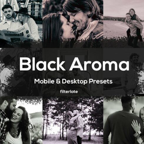 Black Aroma Mobile & Desktop Presetscover image.