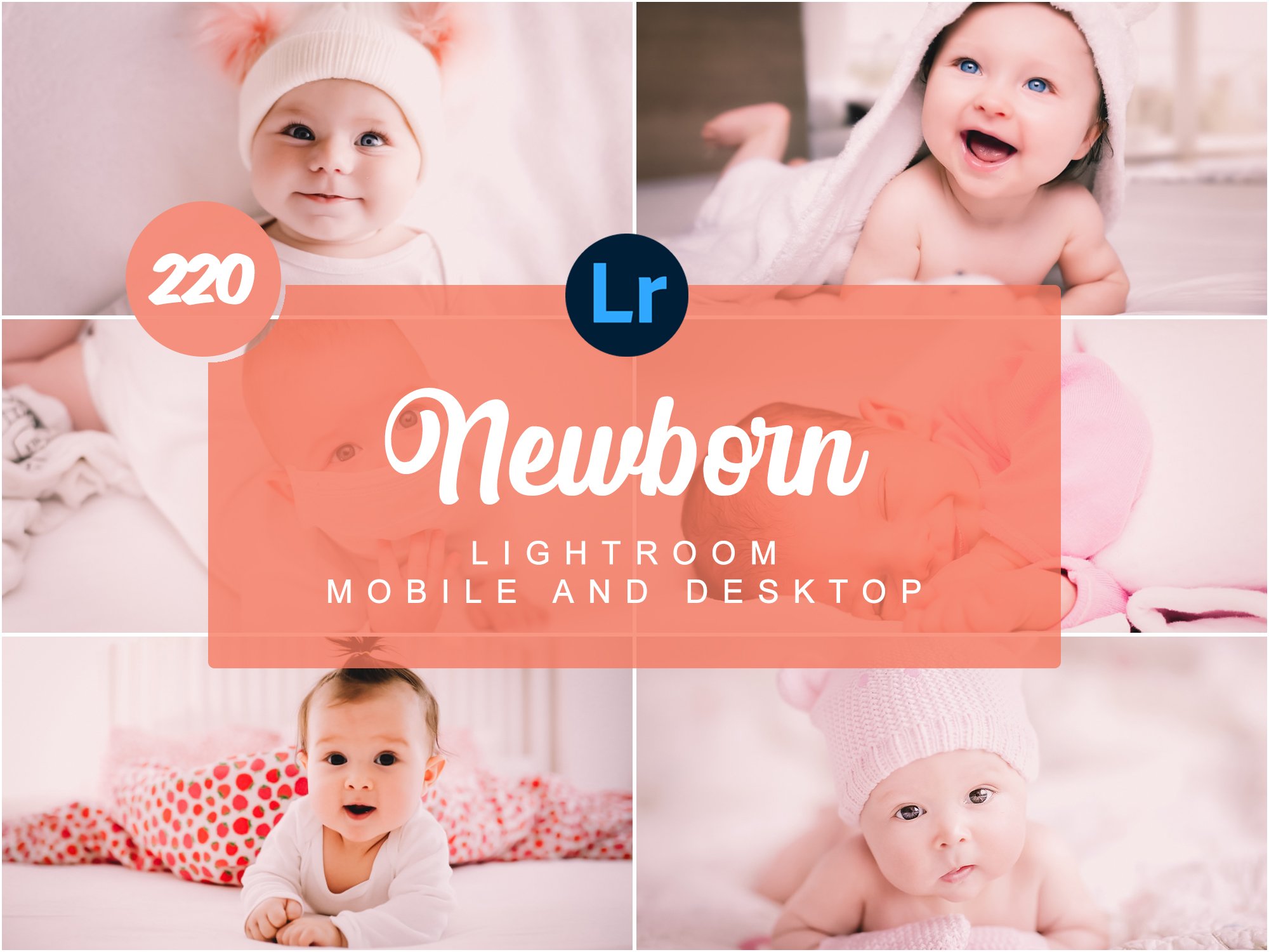 Newborn Mobile and Desktop PRESETScover image.