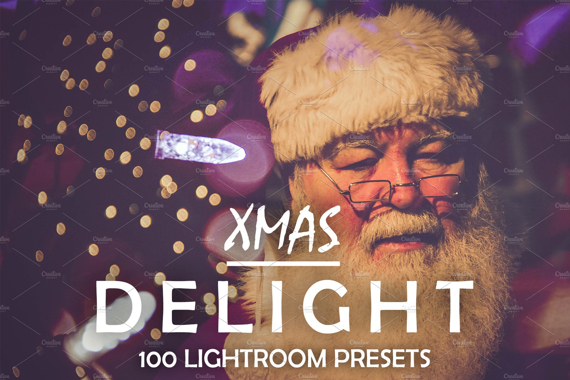 XmasDelight - 100 Lightroom Presetscover image.
