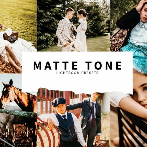 10 Matte Tone Lightroom Presetscover image.