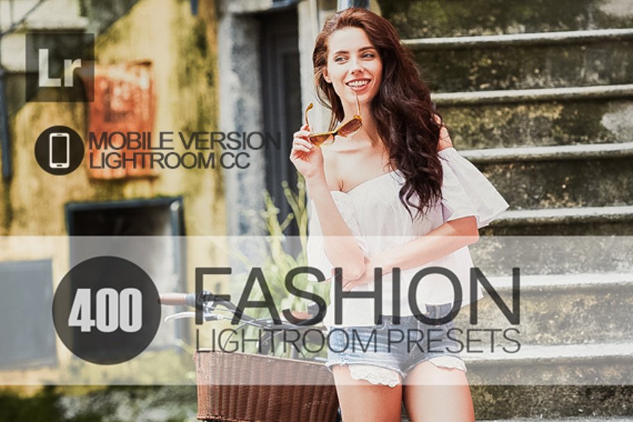 Fashion Lightroom Mobile Presetscover image.