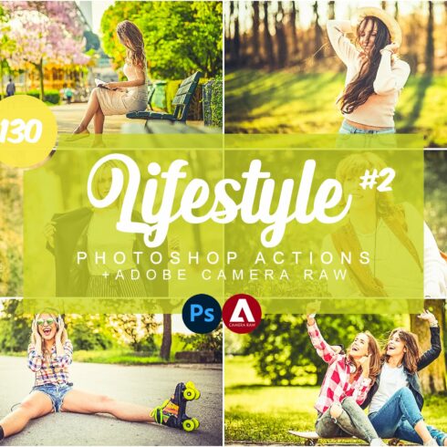 Lifestyle Photoshop Actionscover image.