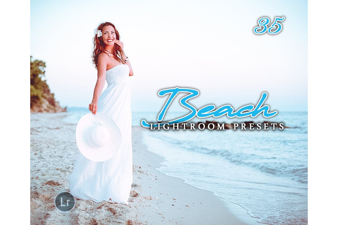 36 Beach Lightroom Presets for Photcover image.