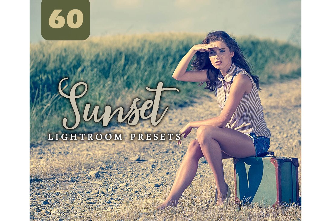 60 Sunset Lightroom Presetscover image.