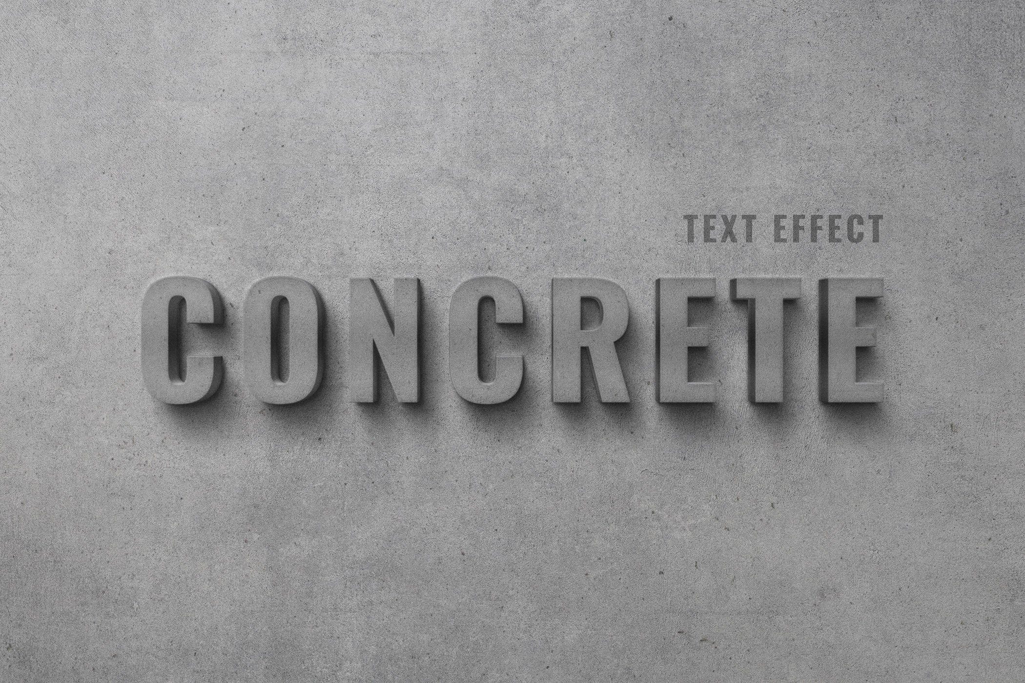 Concrete Wall Text Effectcover image.