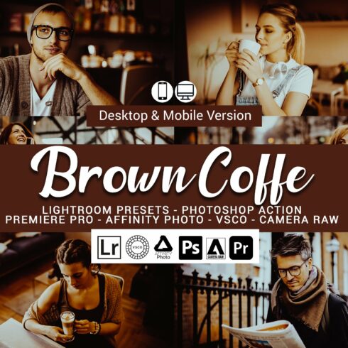 Brown Coffee Presetscover image.