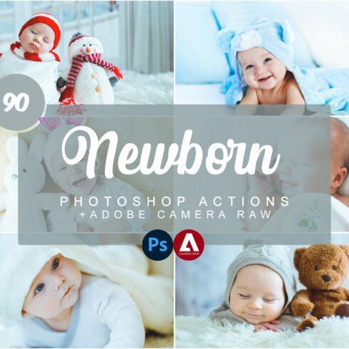 Newborn Photoshop Actionscover image.