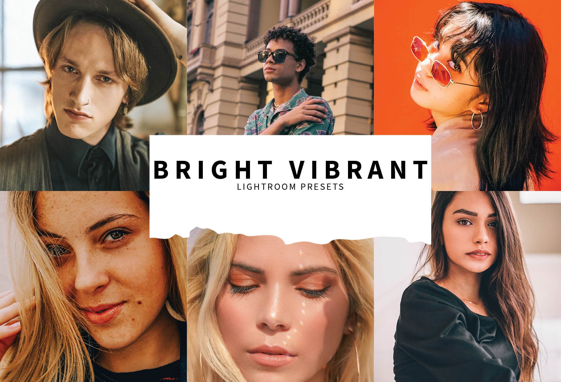 10 Bright Vibrant Lightroom Presetscover image.