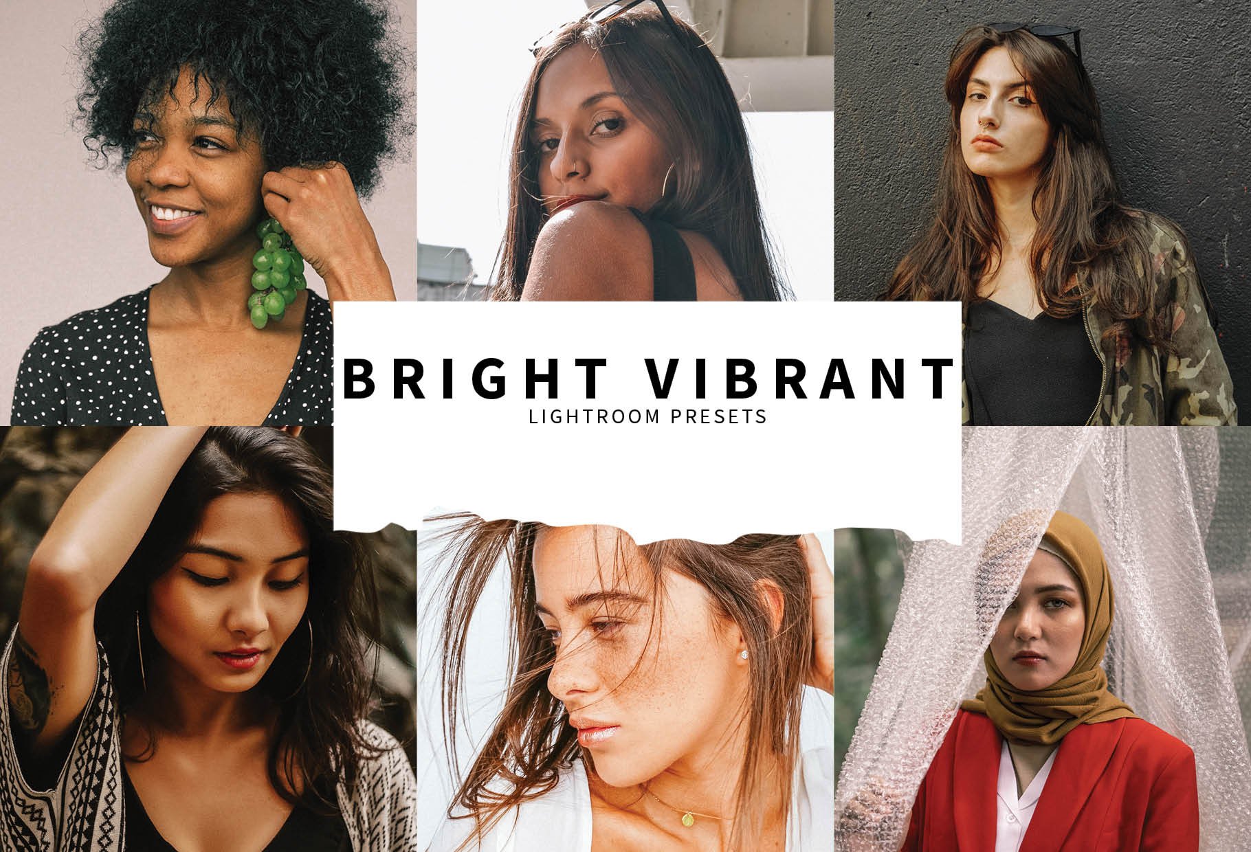 10 Bright Vibrant Lightroom Presetscover image.