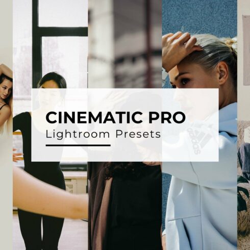 10+ Cinematic Pro Lightroom Presetscover image.