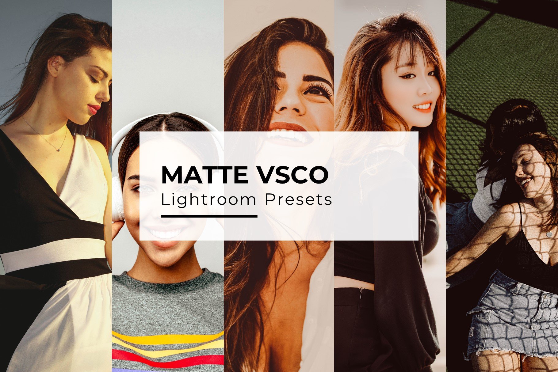 10+ Matte VSCO Lightroom Presetscover image.