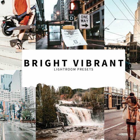 10 Bright Vibrant Lightroom Presetscover image.