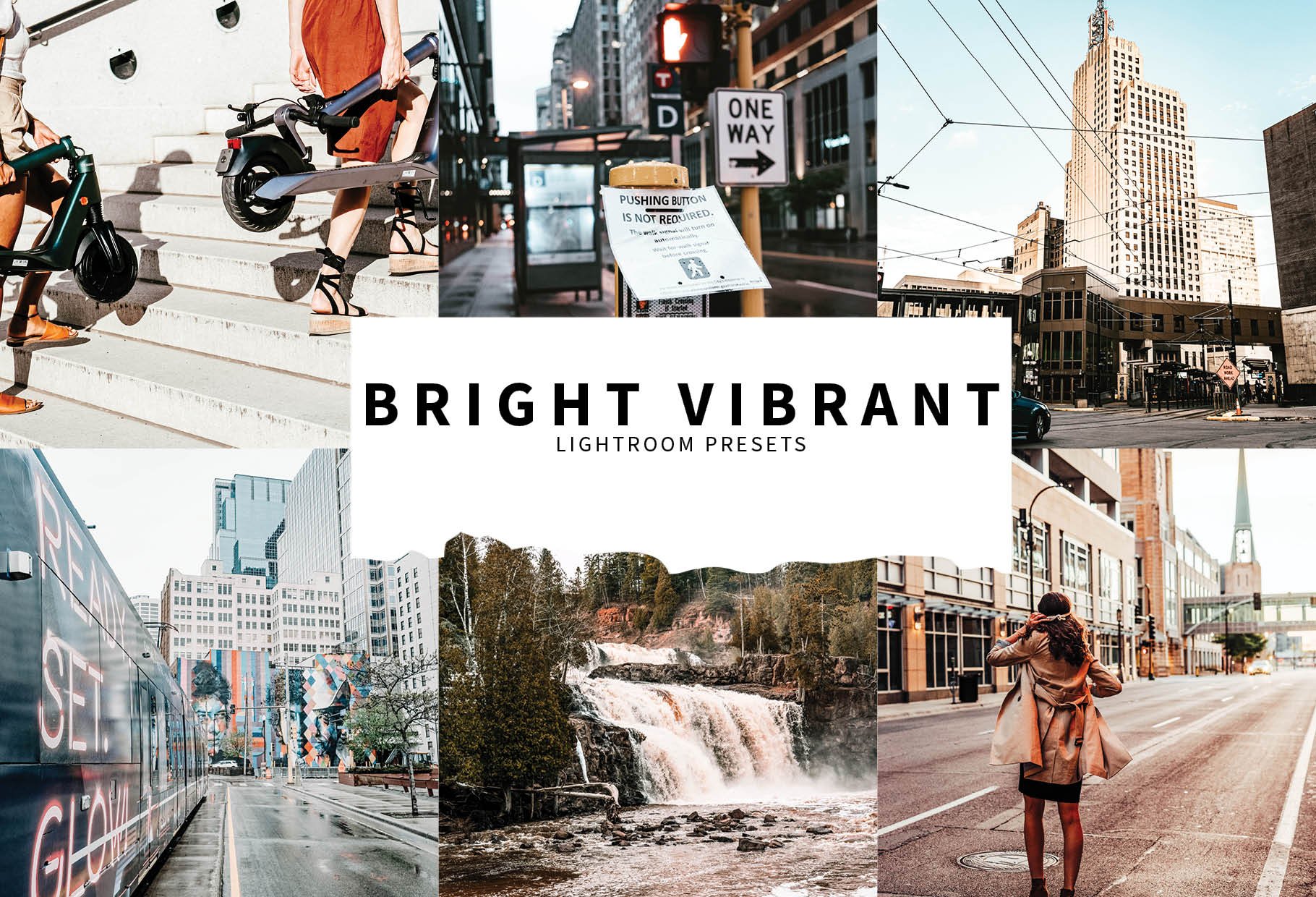 10 Bright Vibrant Lightroom Presetscover image.