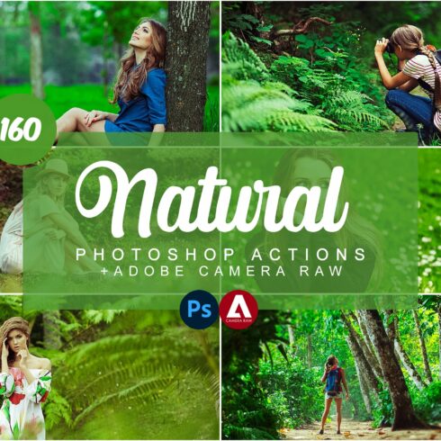 Natural Photoshop Actionscover image.