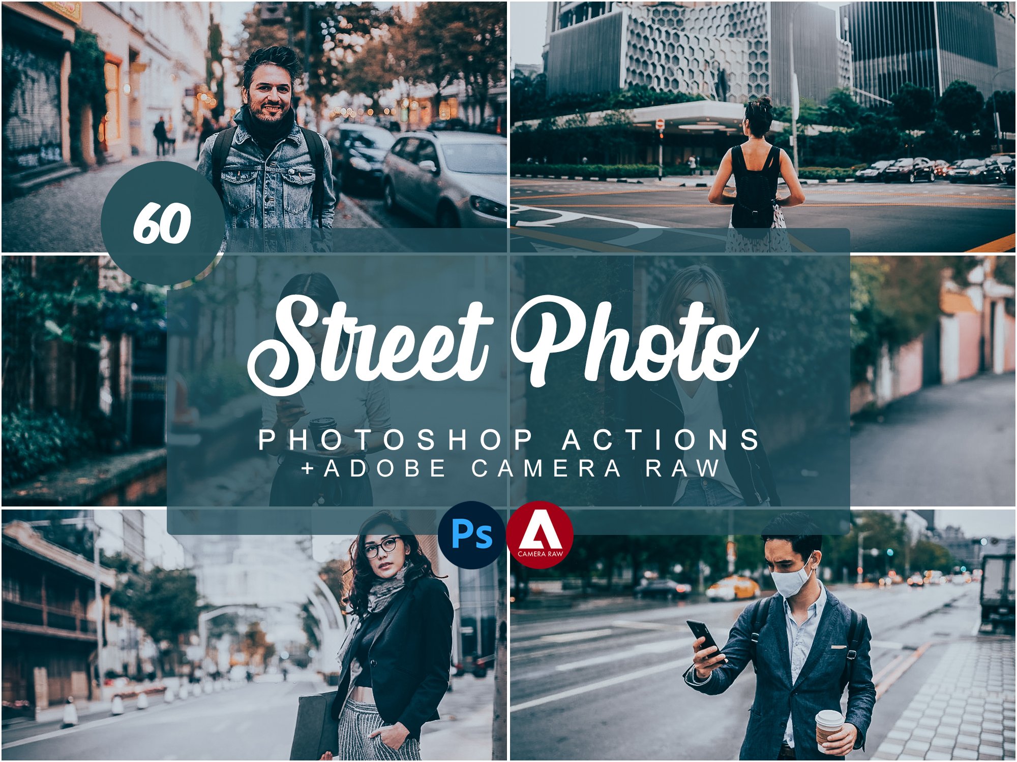 Street Photo Photoshop Actionscover image.