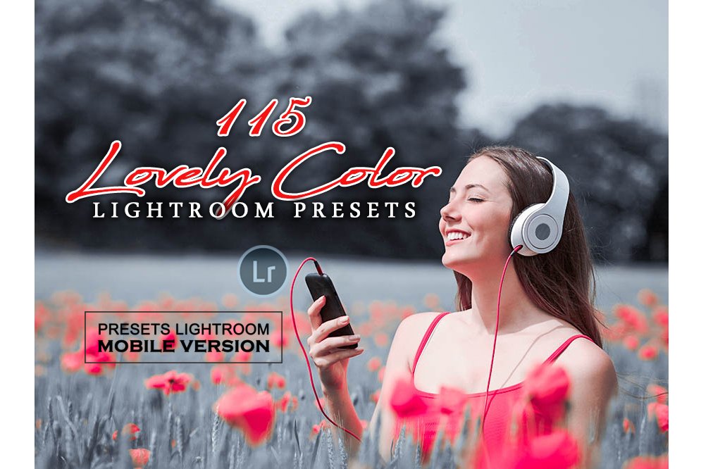Lovely Color Lightroom Mobile Presetcover image.