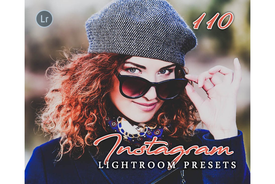 110 Instagram Lightroom Presetscover image.