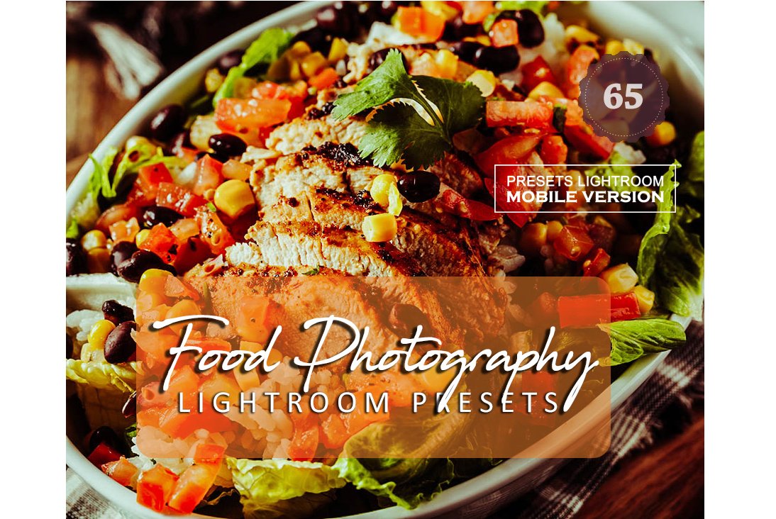 Food Photography Lightroom Mobilecover image.