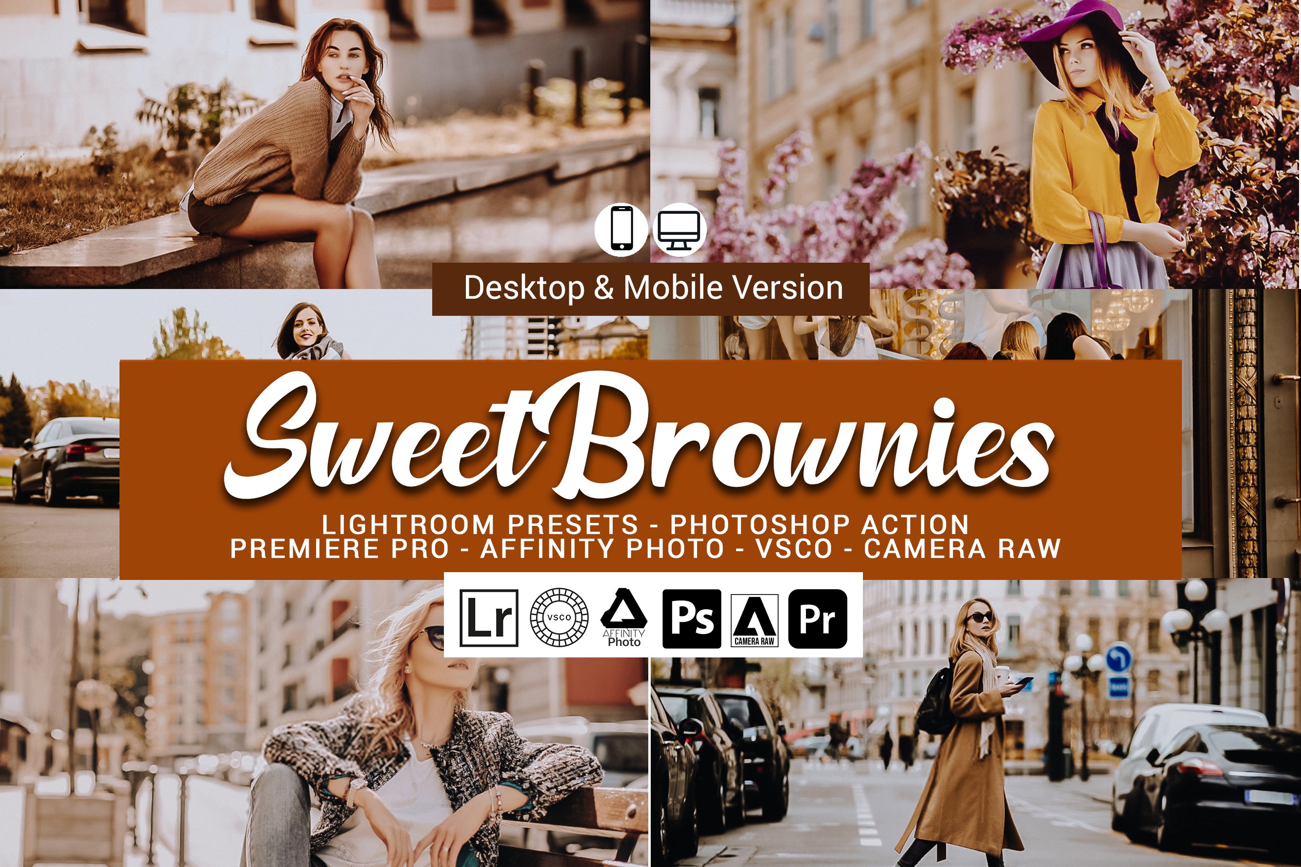 Sweet Brownies Lightroom Presetscover image.