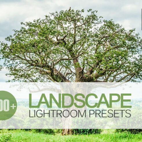 Landscape Lightroom Presets bundlecover image.