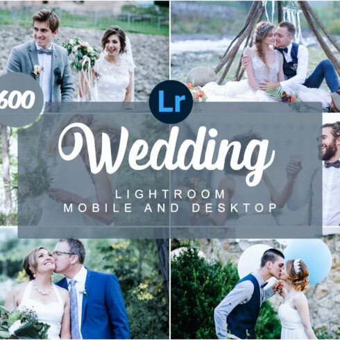 Wedding Mobile and Desktop PRESETScover image.