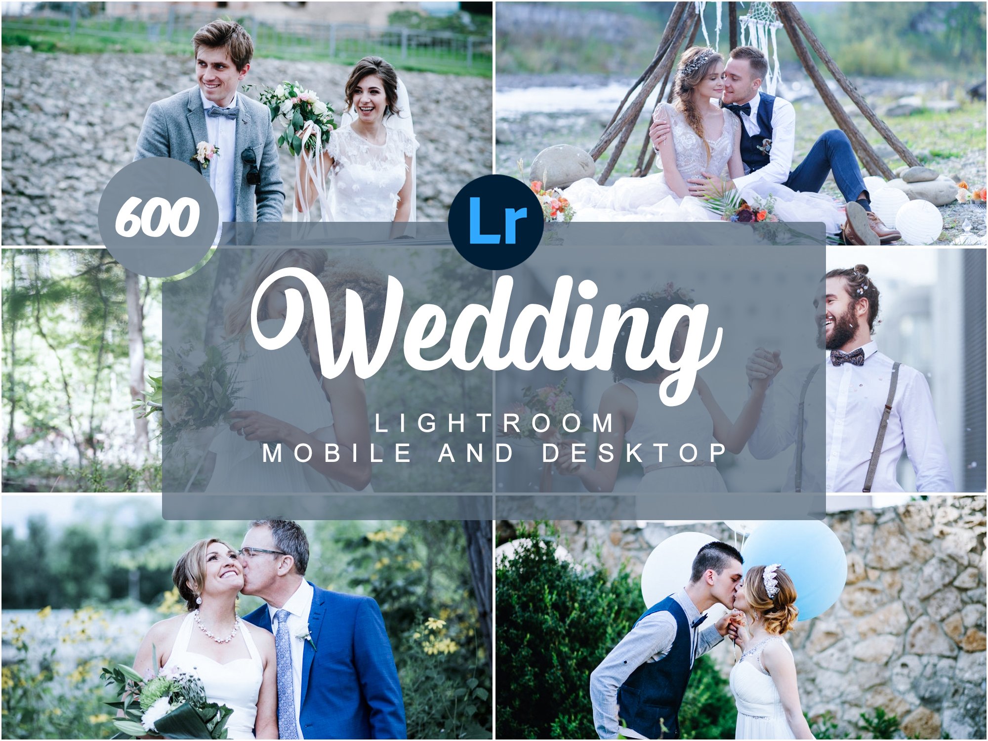 Wedding Mobile and Desktop PRESETScover image.