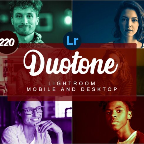 Duotone Mobile and Desktop PRESETScover image.