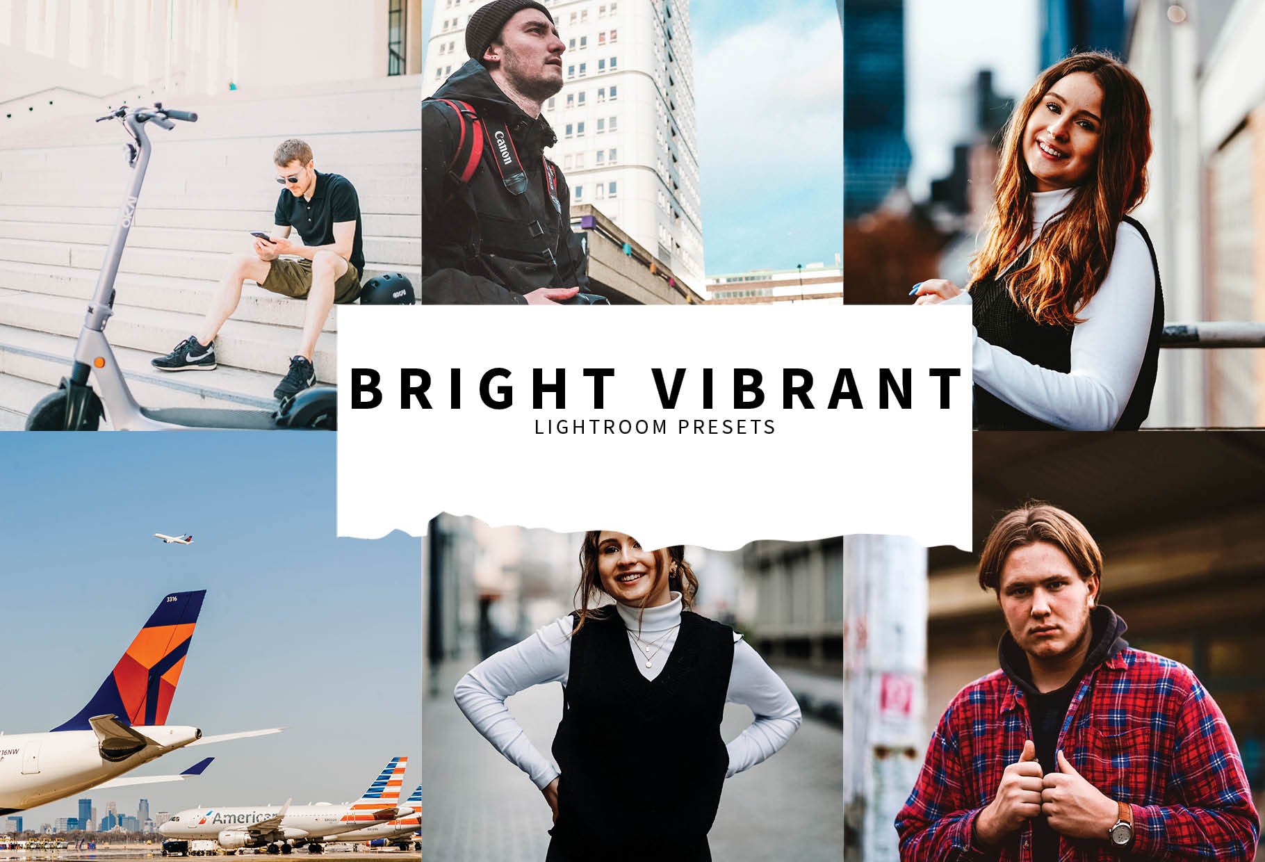 10 Bright Vibrant Lightroom Presetscover image.