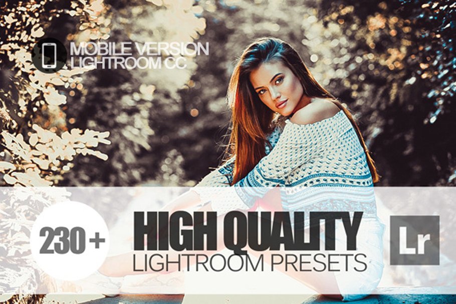 High Quality Lightroom Mobile Presetcover image.