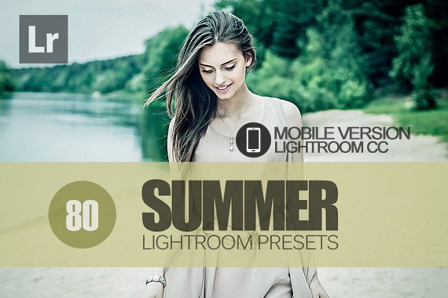 Summer Lightroom Mobile Presetscover image.