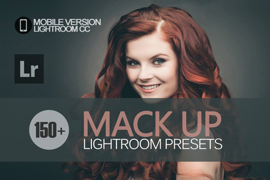 Make up Lightroom Mobile Presetscover image.