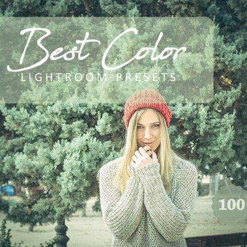 100 Best Color Lightroom Presetscover image.