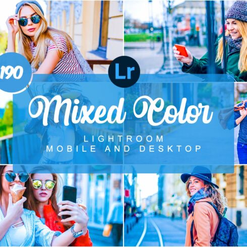 Mixed Color Mobile Desktop PRESETScover image.