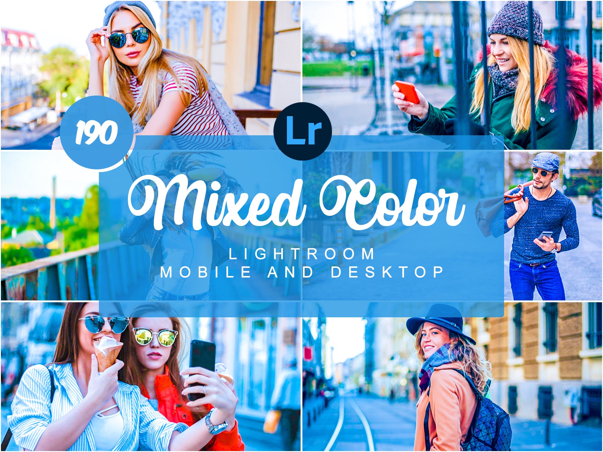 Mixed Color Mobile Desktop PRESETScover image.