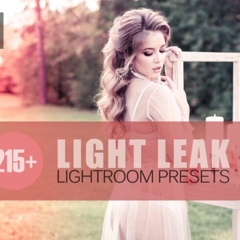 Light Leak Lightroom Presets bundlecover image.