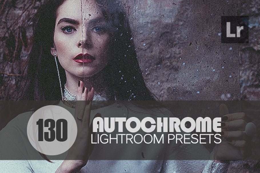 Autochrome Lightroom Presets bundlecover image.