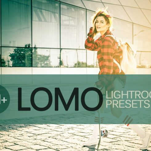 170+ Lomo Lightroom Presets bundle (cover image.