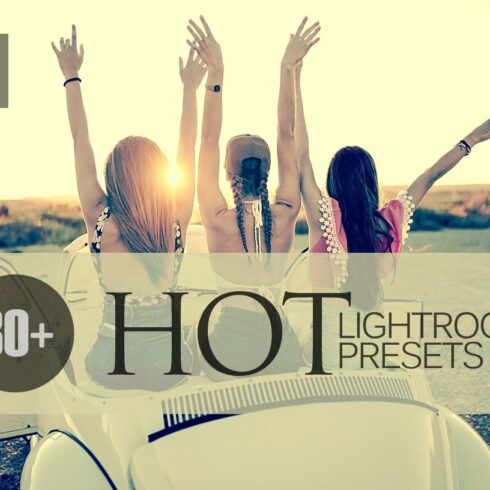 Hot Lightroom Presets bundlecover image.