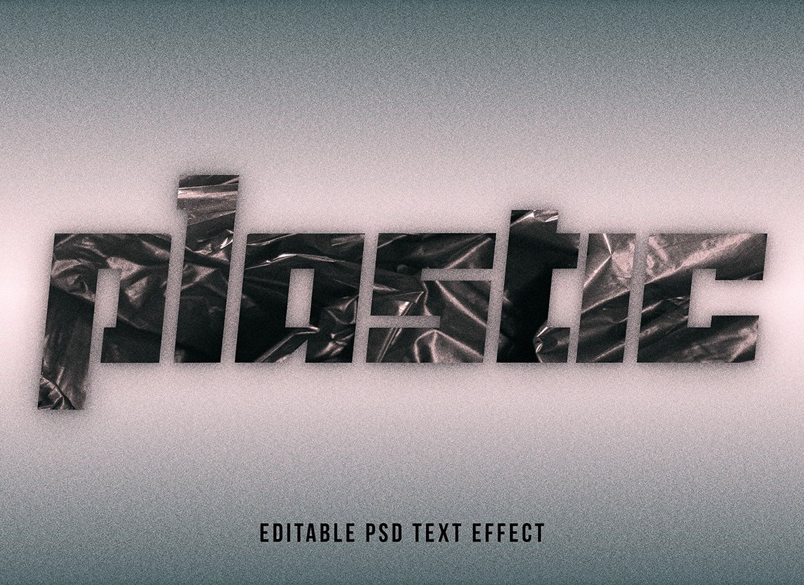 Plastic Text Effectcover image.