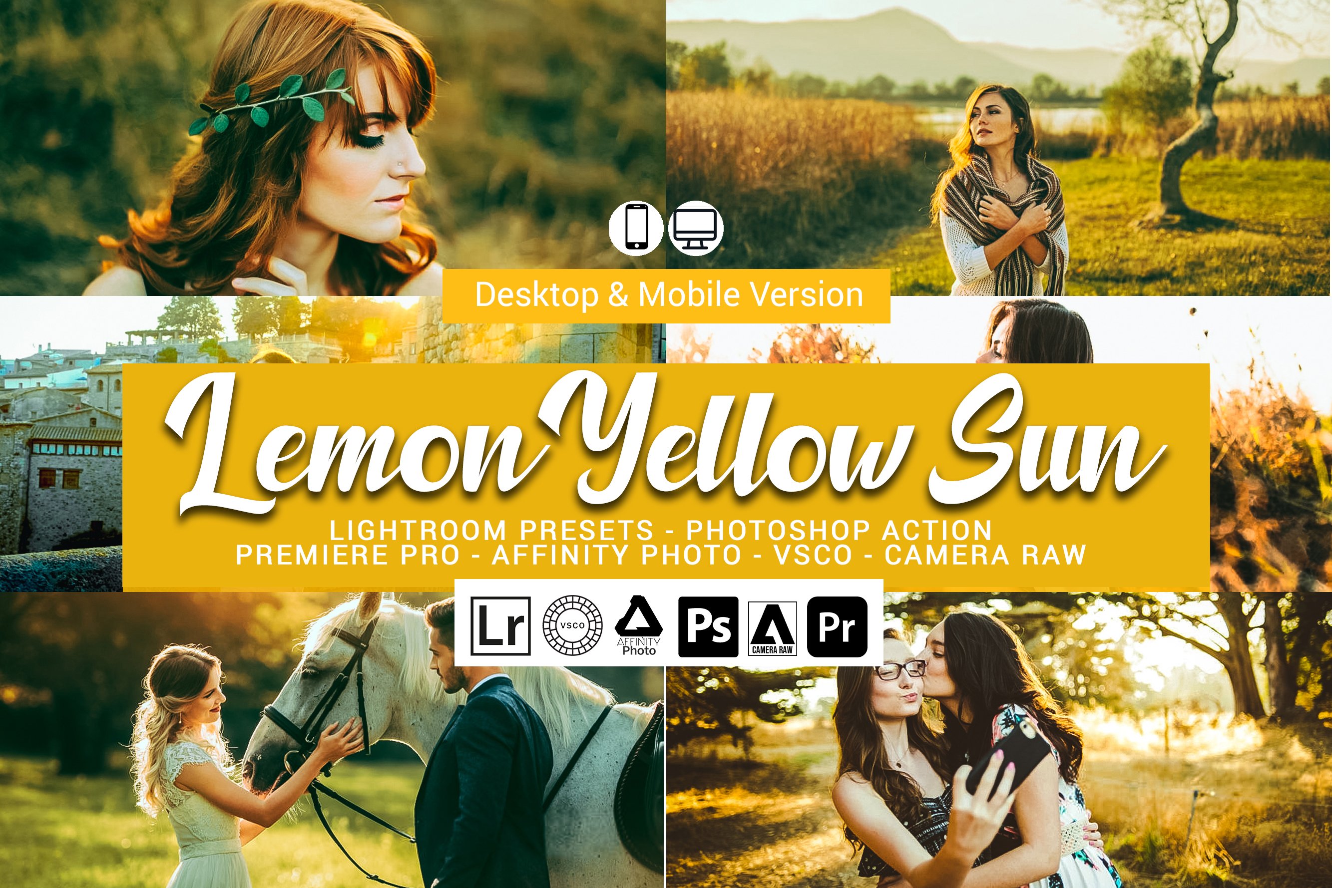 Lemon Yellow Sun Lightroom Presetscover image.