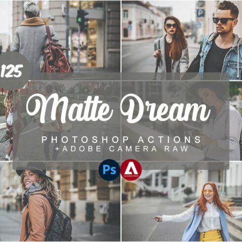Matte Dream Photoshop Actionscover image.